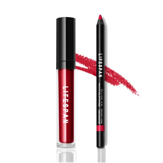 Flamed Red Matte Lip Kit